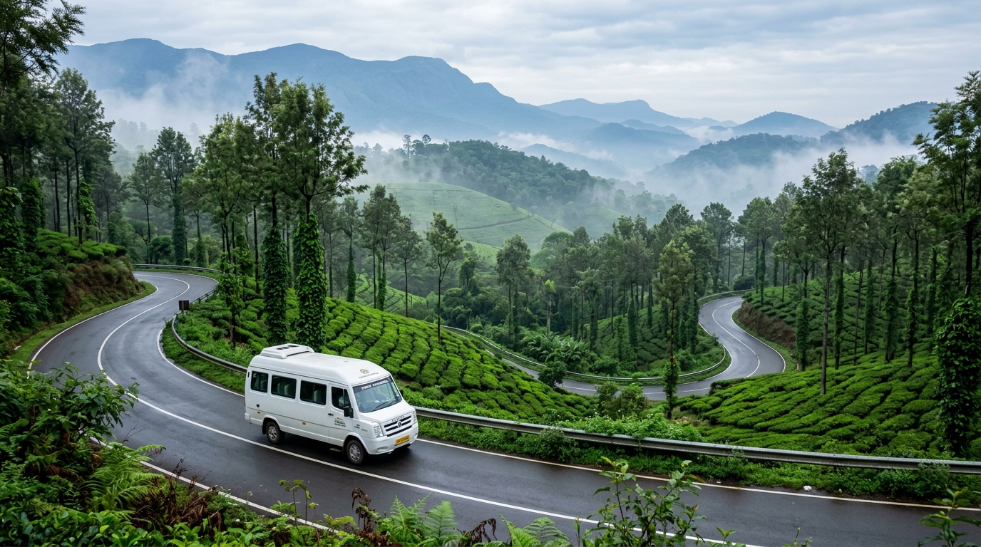 Bangalore to Coorg (Madikeri) Force Urbania rental